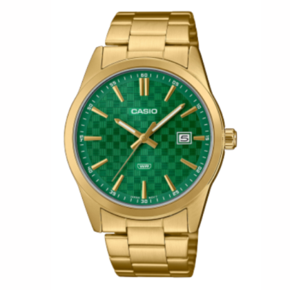 Casio General MTP-VD03G-3A Gold Stainless Steel Band Casual Men Watch
